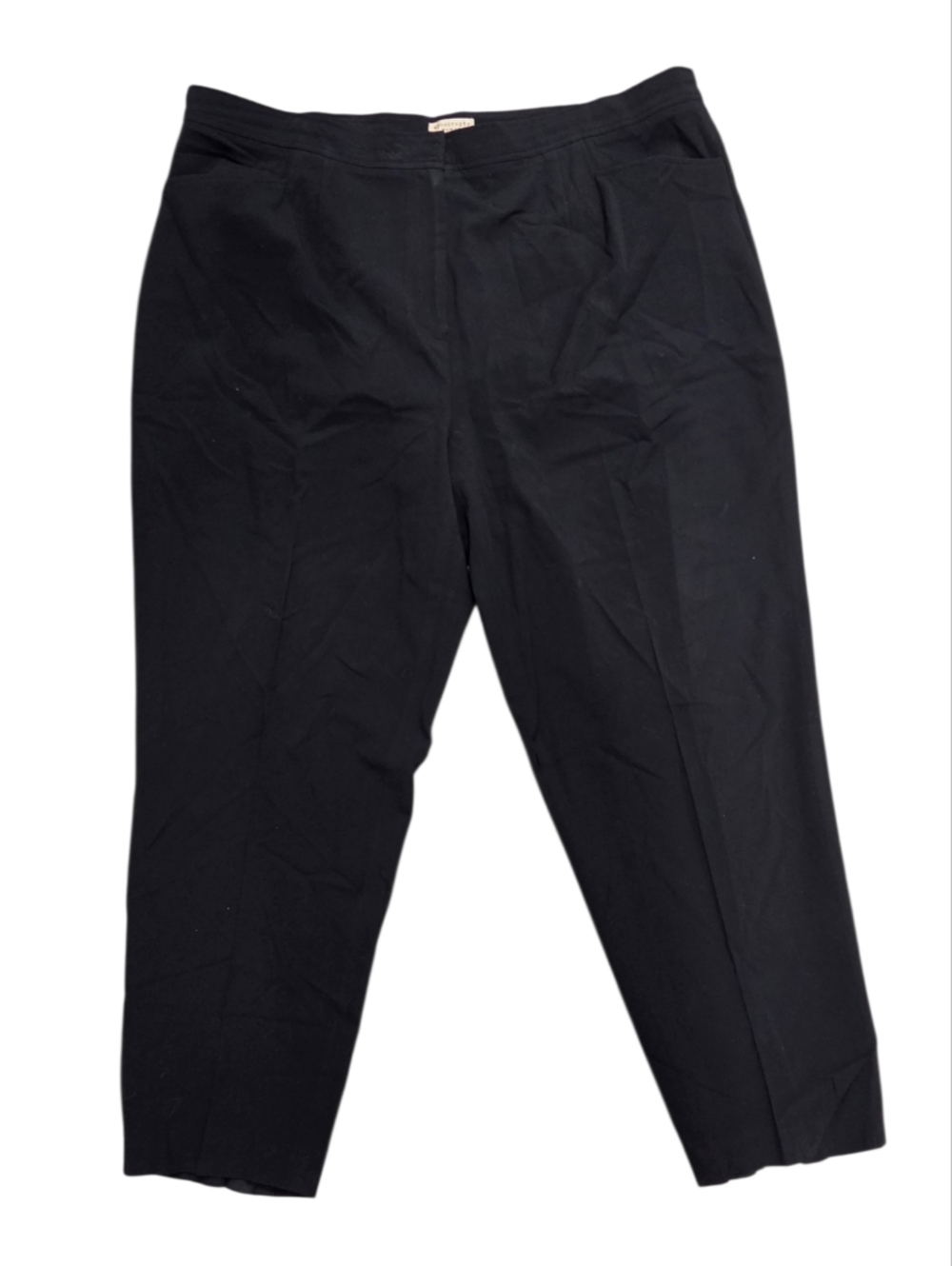 Apostrophe Woman Size 22W Black Dress Pants Straight-Leg